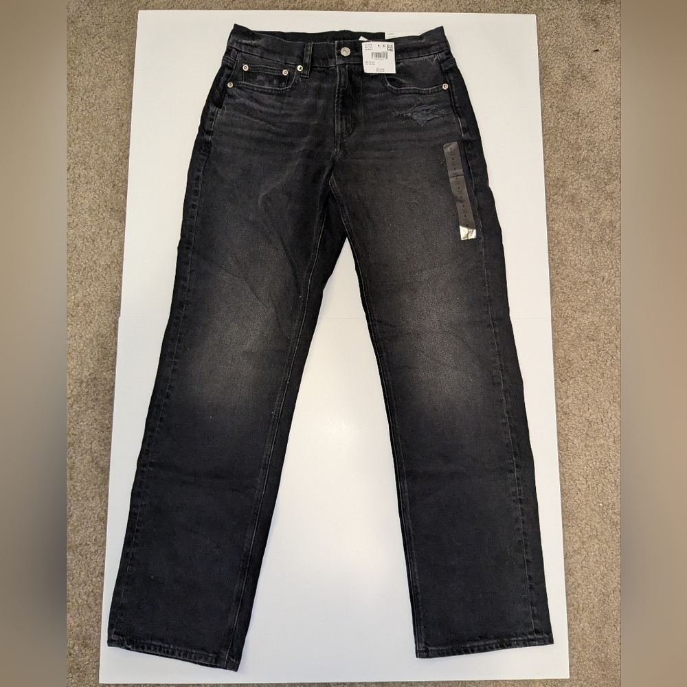 American Eagle Outfitters Men's Dark Gray Jeans